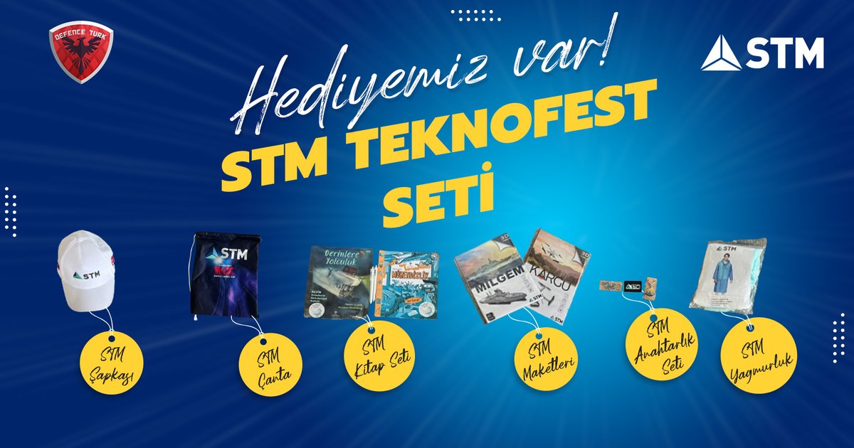 🛡️🇹🇷STM'den Defence Turk takipçilerine hediye

🔸Çekilişin Katılım Adımları;
🔹Doğru cevabı yorumlara yaz,
🔹 <a href="/STMDefence/">STM</a> hesabını takip et
🔹Bu gönderiyi yeniden gönder

❓Soru : STM tarafından geliştirilen 3 farklı kıtada 10’dan fazla ülkeye ihraç edilen vurucu İHA sisteminin
