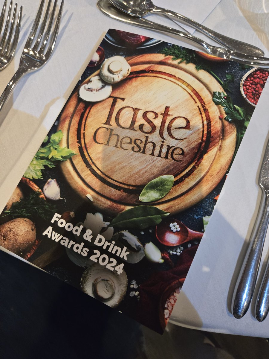 Good luck to our team tonight for Chester Townhouse at <a href="/TasteCheshire/">Taste Cheshire</a> #tcawards24