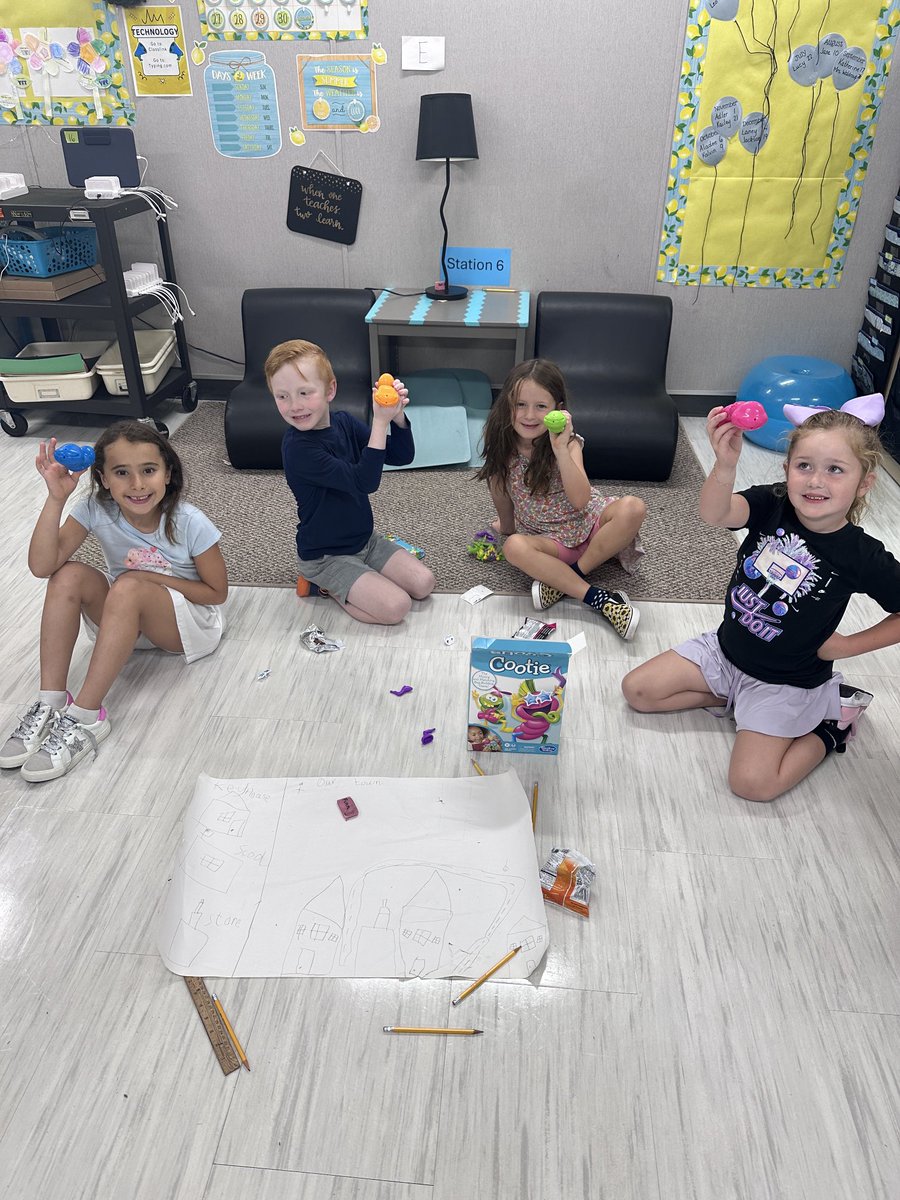 Playing Cootie to show parts in a system!