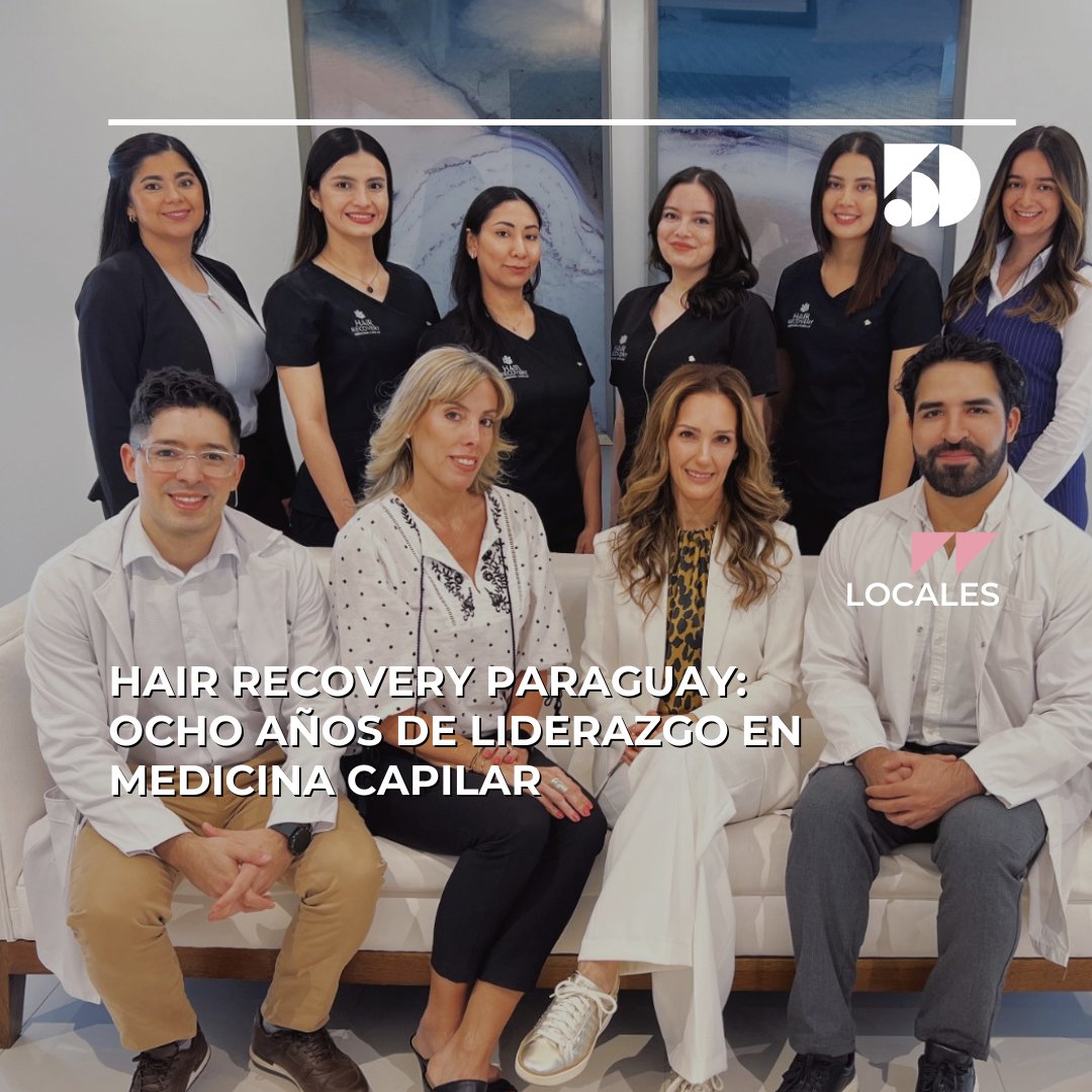 5DiasPy's tweet photo. 🌟Liderazgo en Medicina Capilar
Hair Recovery Paraguay celebra 8 años de excelencia en medicina capilar. Con un enfoque personalizado, ha ofrecido soluciones efectivas para el cuidado del cabello y la autoestima. #HairRecovery #CuidadoCapilar https://t.co/BVlOVBDhws