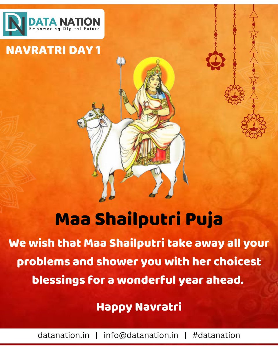 datanation_in's tweet image. wishing you happy navratri #datanation #Navratri2024