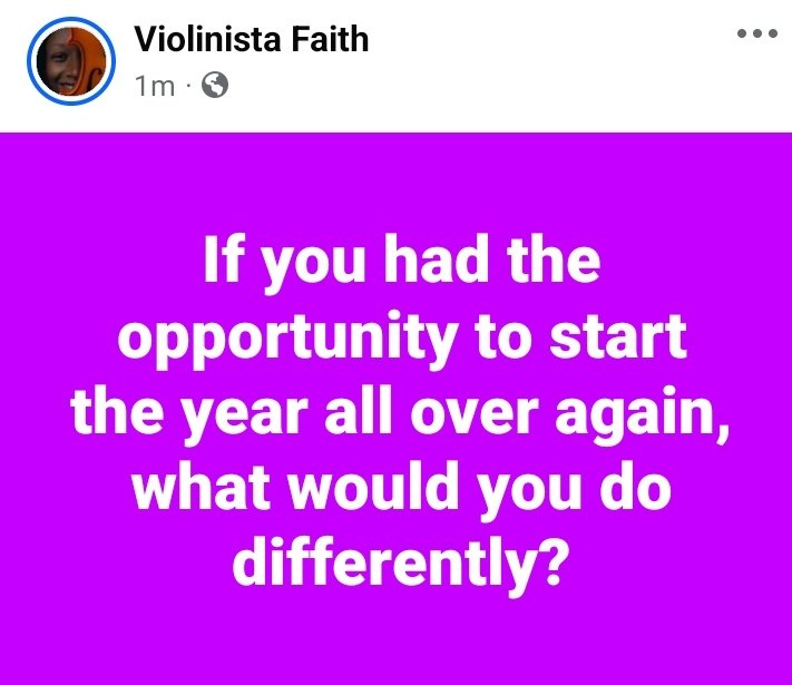 faithpatrick_V's tweet photo. What would you do differently?
#startallover #x https://t.co/gDXMjifpah