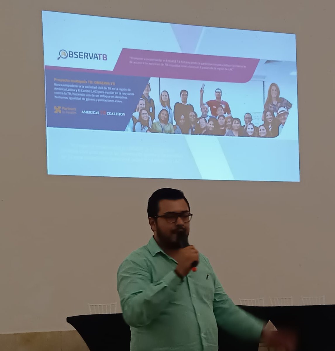 Agradecemos por la invitación a participar en la CIX Reunión Nacional de la Asociación Mexicana de Profesores de Microbiología y Parasitología.
¡Gracias por este reconocimiento y permitirnos ser parte de esta importante conversación! 🤝💬🌍
#ObservaTB  #Tuberculosis #SaludPública