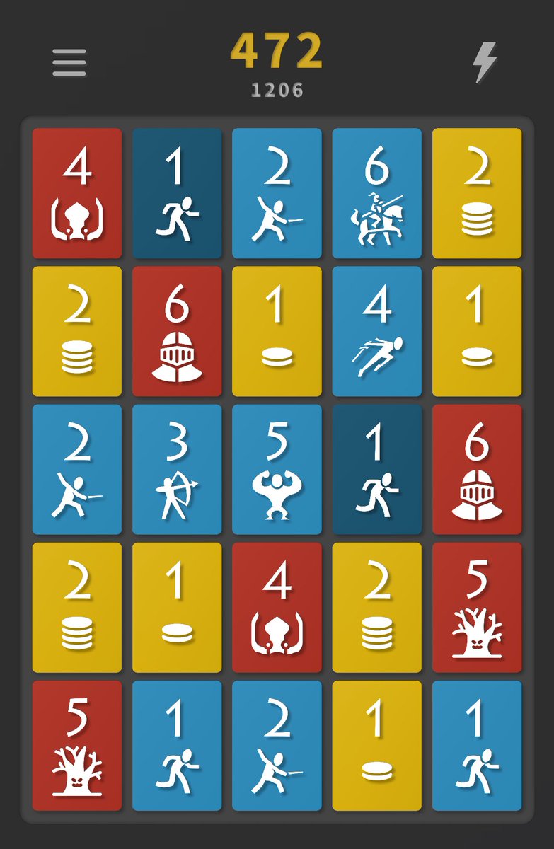 MarkBozon's tweet image. Ok so Balatro is legitimately incredible but have you played LEVELS? It’s like Threes/2048, but a dungeon crawler. 

And it’s amazing. 

apps.apple.com/us/app/levels-…