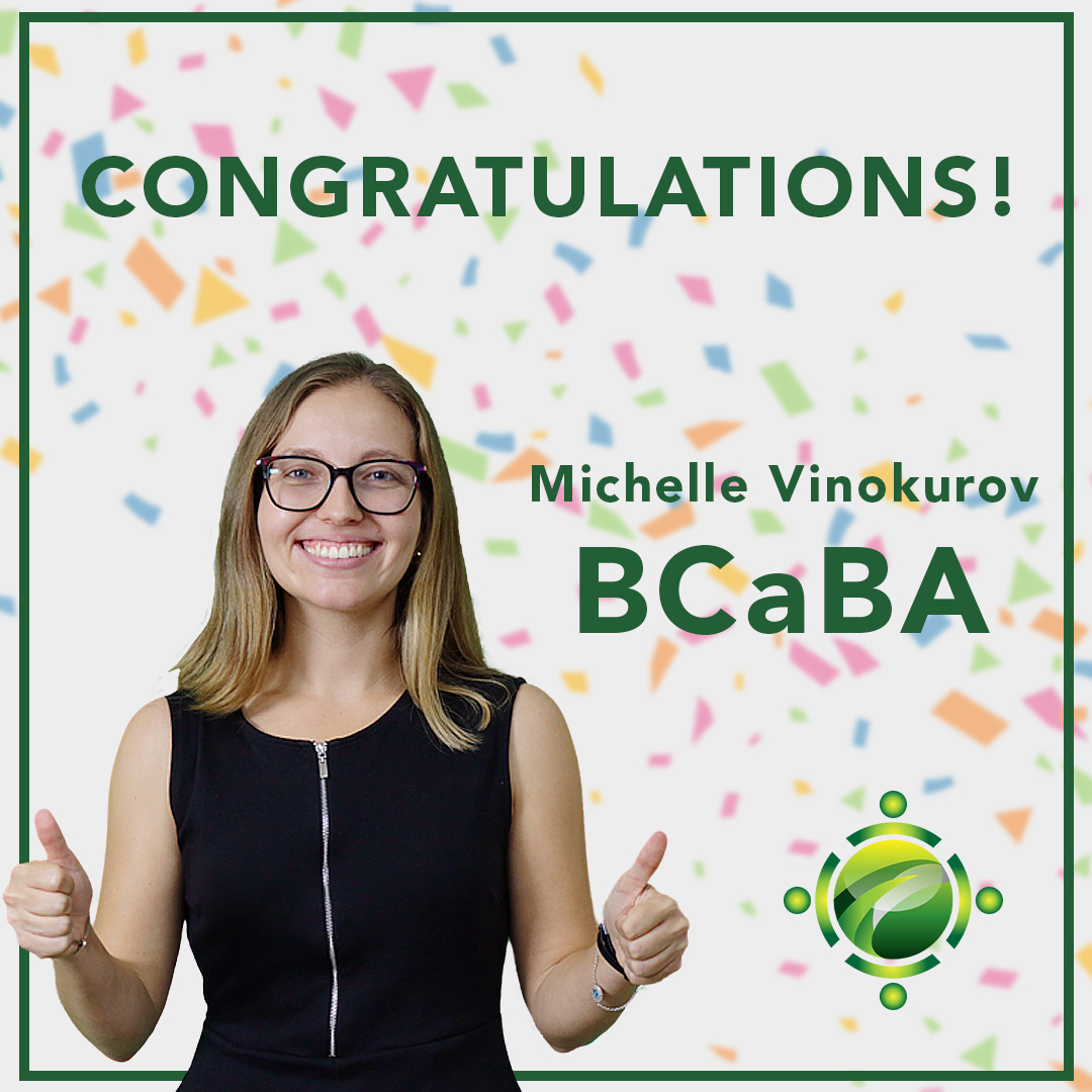 FullSpectrumABA's tweet photo. Michelle Vinokurov, leader of Full Spectrum's autistic advocacy group, has recently passed her BCaBA exam and is officially a BCaBA.

Congratulations, Michelle! We look forward to your continued growth and your dedication to children with special needs. https://t.co/tN2k88kZ72