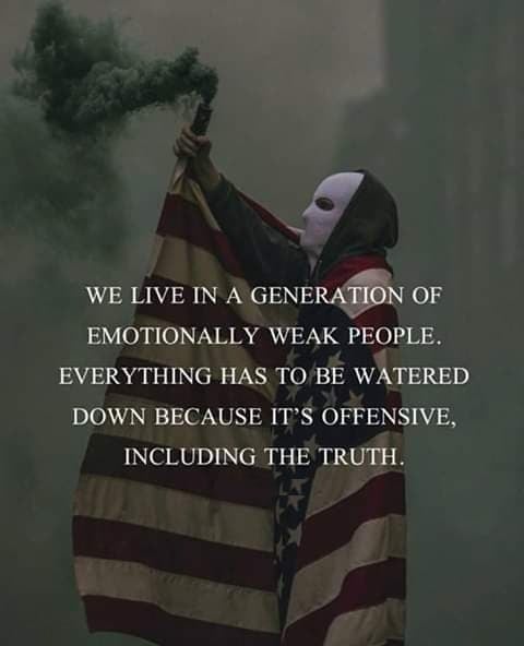 Healthinsurane4's tweet photo. #Truth  #WeakPeople  #PCPolice  #Entitlements  #HI4E.org  #Gaslighting  #FakePeople  #Hypocrites  #WordsOfWisdom https://t.co/8y2FIeBvxj