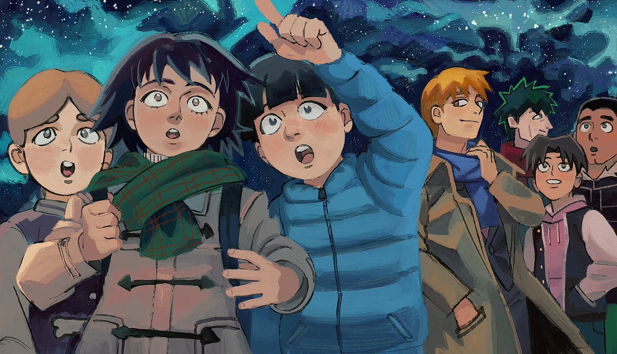almondpiglet's tweet image. ✨🌟stars🌟✨ for day 1 #mobtober2024 #mp100
