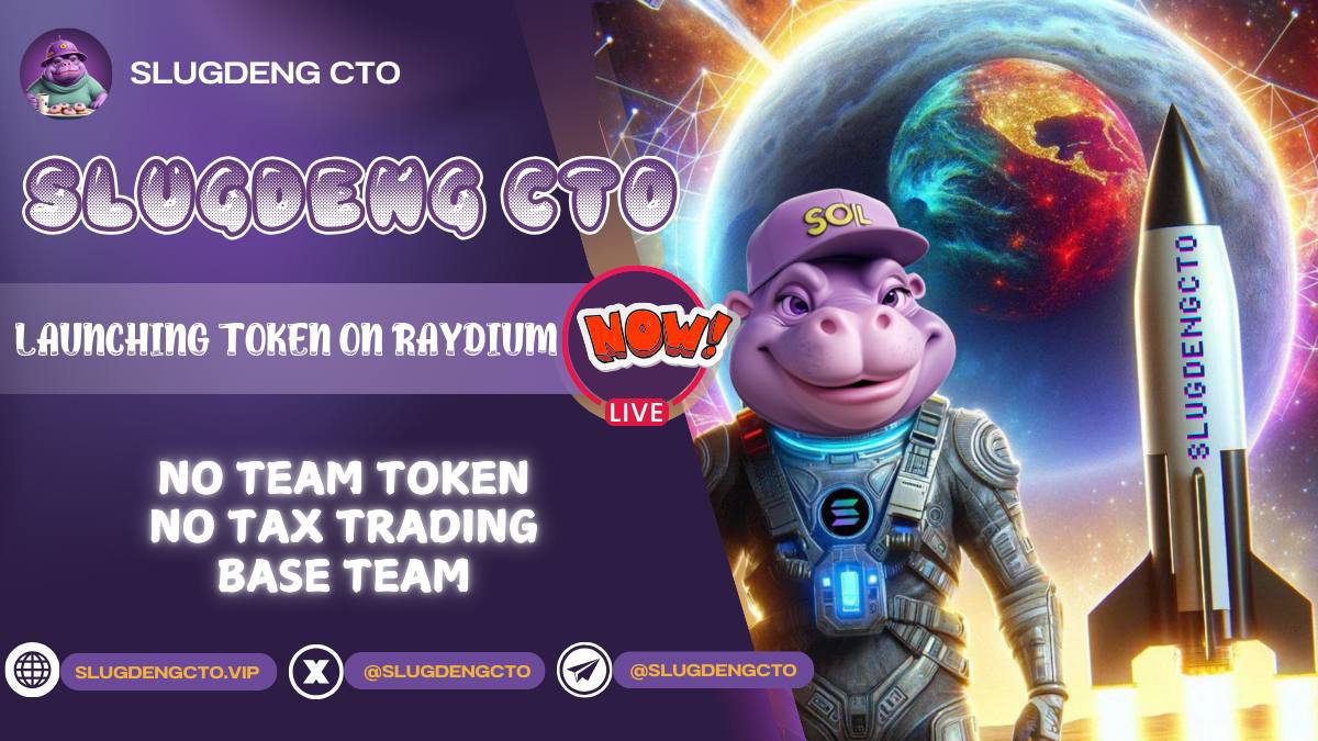Samrsheikh7's tweet photo. @ApeCryptos #SLUGDENG is pumping check out the gem trending on Raydium.
This gem is setting the crypto world ablaze ,the next banger to the boy club .
100% community based project.
@slugdengcto
TG:https://t.co/IR9KySco4T
#MEME #SOLANA #PlugDeng #CTO https://t.co/ZlDyP3Elef