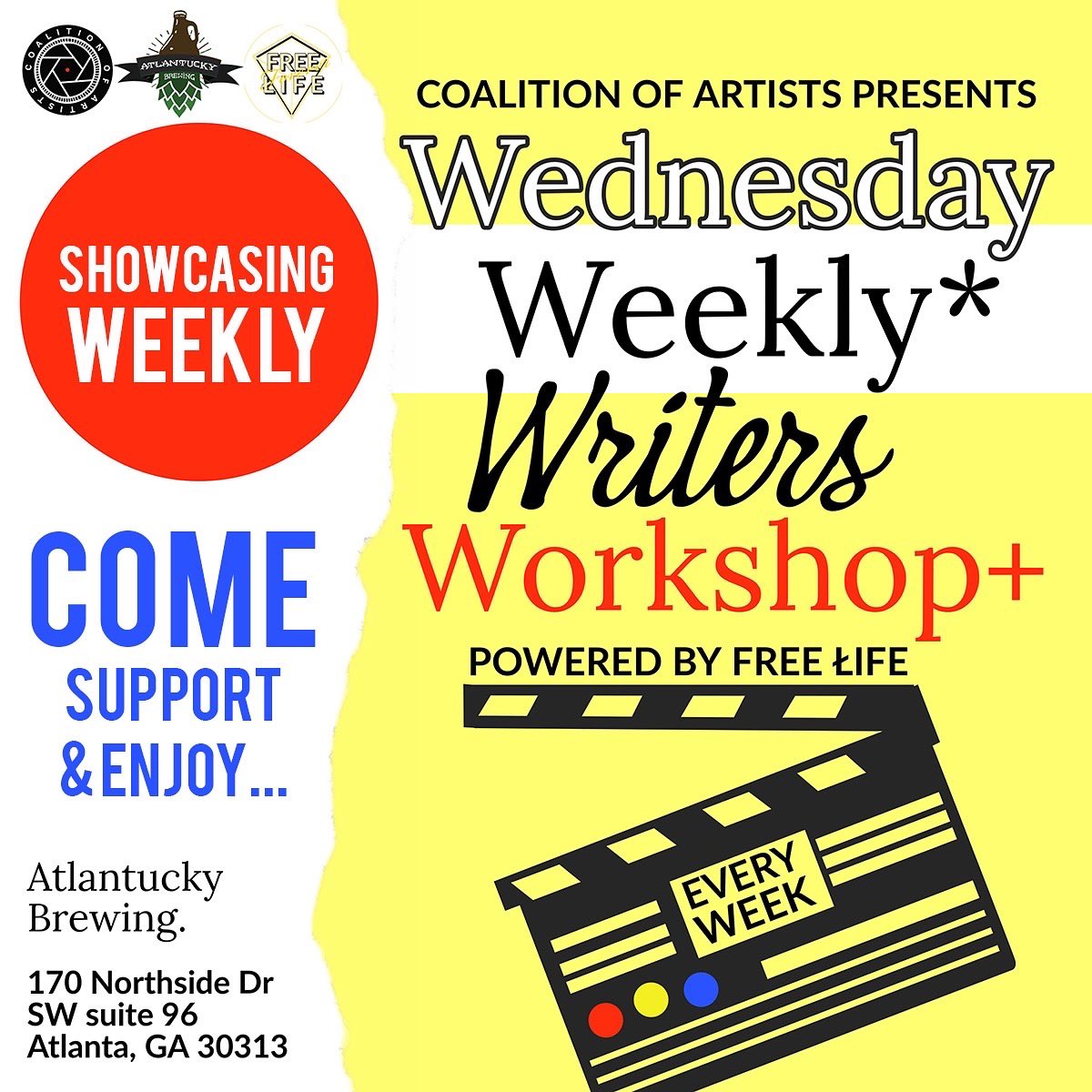 Coalition of Artists Workshops tweet media