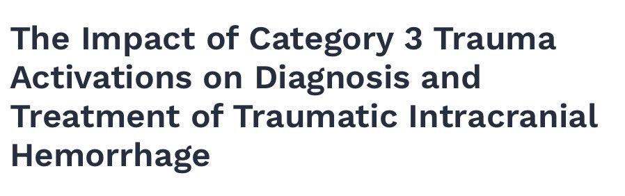 Cleveland Clinic Emergency Medicine (@cleclinicesi) on Twitter photo 🎤 Amplify
Our @ACEPNow national presenters!Congrats for your contribution to #EM!
Dr. Matthew Mannion, MD
“The Impact of Category 3 Trauma Activations on Diagnosis and Treatment of Traumatic Intracranial Hemorrhage”
<a href="/CCAG_EM/">CCAG_EM</a> <a href="/Akron_EM/">Academic Akron Emergency Medicine</a> <a href="/OhioACEP/">Ohio ACEP</a> <a href="/AcepResearch/">ACEP_Research</a> <a href="/drerinsimon/">Erin</a> 🎤 Amplify
Our @ACEPNow national presenters!Congrats for your contribution to #EM!
Dr. Matthew Mannion, MD
“The Impact of Category 3 Trauma Activations on Diagnosis and Treatment of Traumatic Intracranial Hemorrhage”
<a href="/CCAG_EM/">CCAG_EM</a> <a href="/Akron_EM/">Academic Akron Emergency Medicine</a> <a href="/OhioACEP/">Ohio ACEP</a> <a href="/AcepResearch/">ACEP_Research</a> <a href="/drerinsimon/">Erin</a>