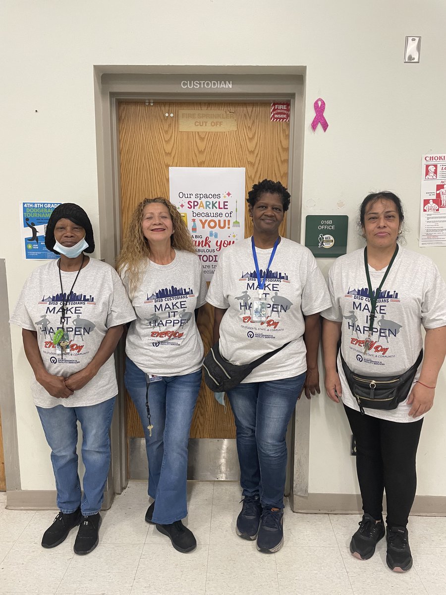 Mata Montessori School (@montessorimata) on Twitter photo You make our school SPARKLE โจThank you to our amazing custodial staff for tasking such great care of Mata. #CustodianAppreciationDay <a href="/DISDFacilities/">Dallas ISD Maintenance & Facility Services</a> You make our school SPARKLE โจThank you to our amazing custodial staff for tasking such great care of Mata. #CustodianAppreciationDay <a href="/DISDFacilities/">Dallas ISD Maintenance & Facility Services</a>