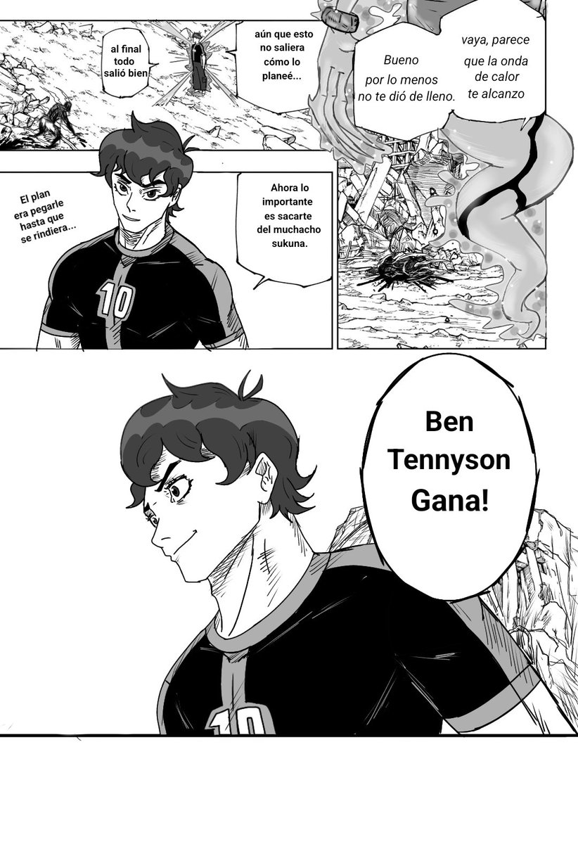 Katakan75393566's tweet photo. Ben 10 vs Sukuna parte 23 papus 🤧
La paliz- digo! La pelea se terminó?
#ben10fanart 
#JujustuKaisen https://t.co/lVPHLQMvLJ
