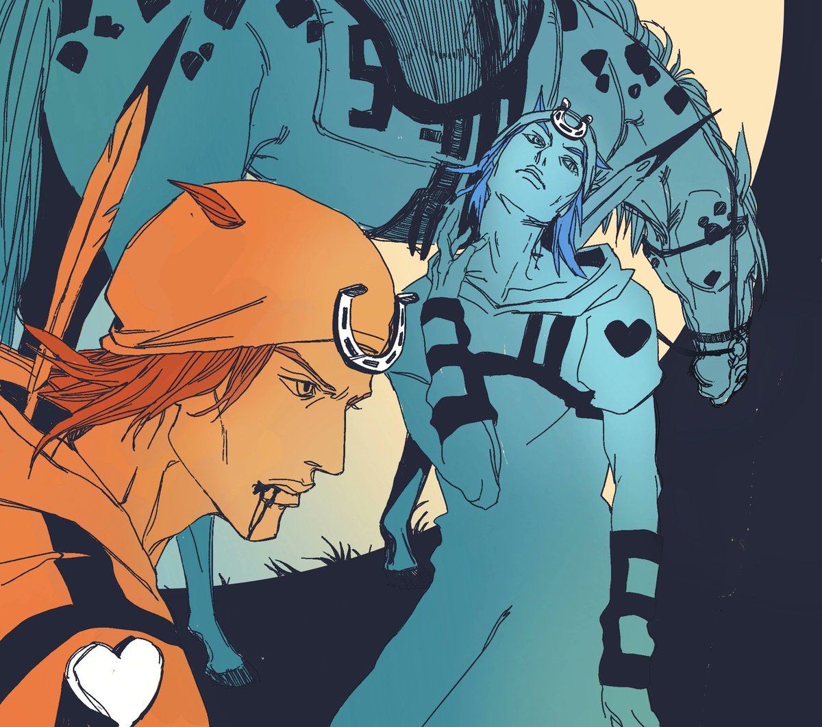 bulic_h's tweet image. Я все эти полгода мощно копила ульту 💥
#jojo #jjba #sbr