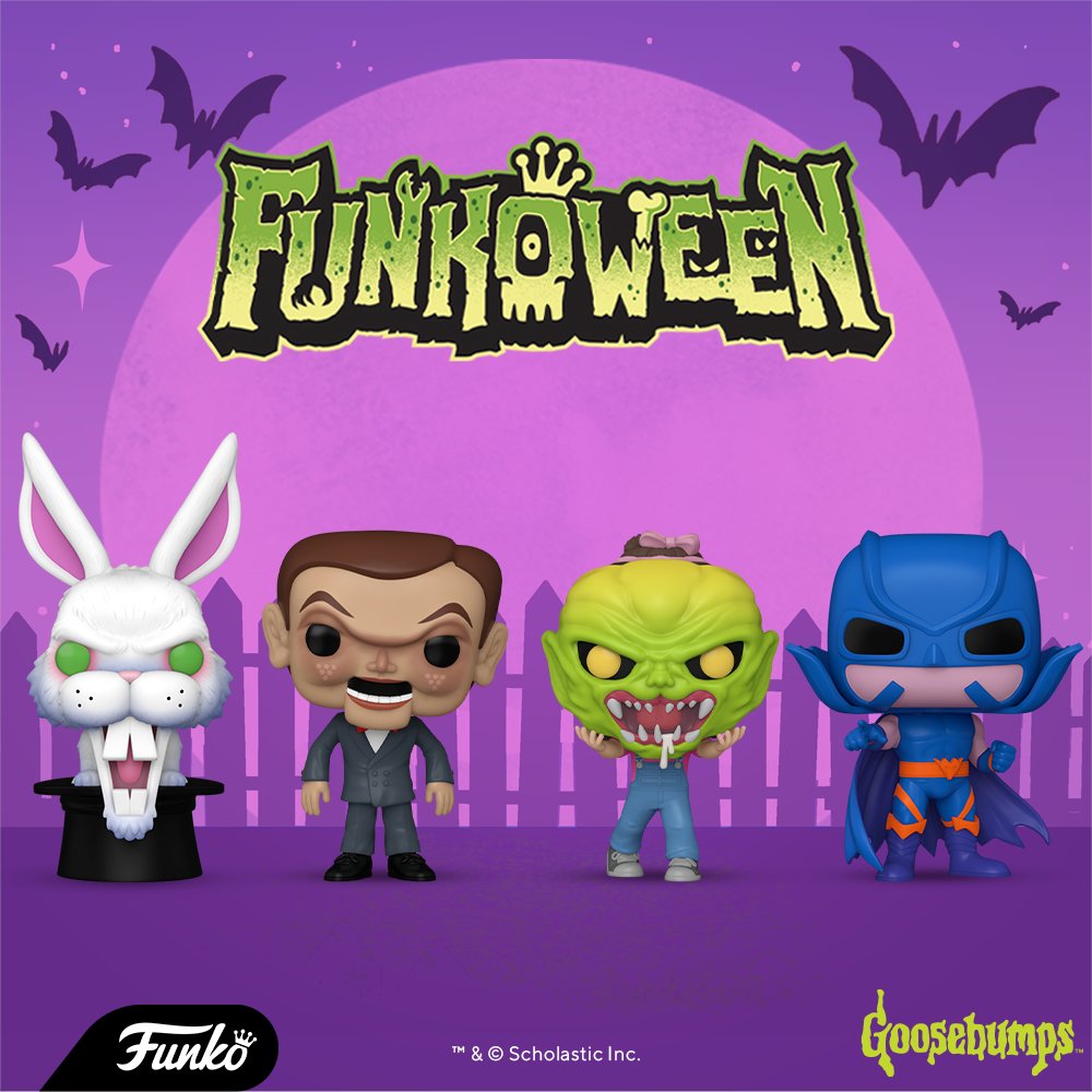 OriginalFunko's tweet photo. Can I tell you all a secret? These books are the reason I still sleep with a night light 🙈 Which Goosebumps story scared you the most as a kid? 

https://t.co/17qs02uiay

#Funko #FunkoPOP #Goosebumps #Funkoween https://t.co/LTxA3nA8GA