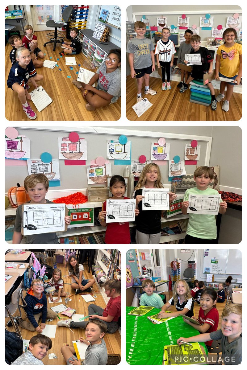 Mrs. Paige Hamm, Ed.S., N.B.C.T. (@_paigehamm_) on Twitter photo Math GAME Day! 🏈 Students rotated through “quarters” to solve 2-by-1 and 2-by-2 multiplication problems. <a href="/EastElemCCS/">EastElementary</a> Math GAME Day! 🏈 Students rotated through “quarters” to solve 2-by-1 and 2-by-2 multiplication problems. <a href="/EastElemCCS/">EastElementary</a>