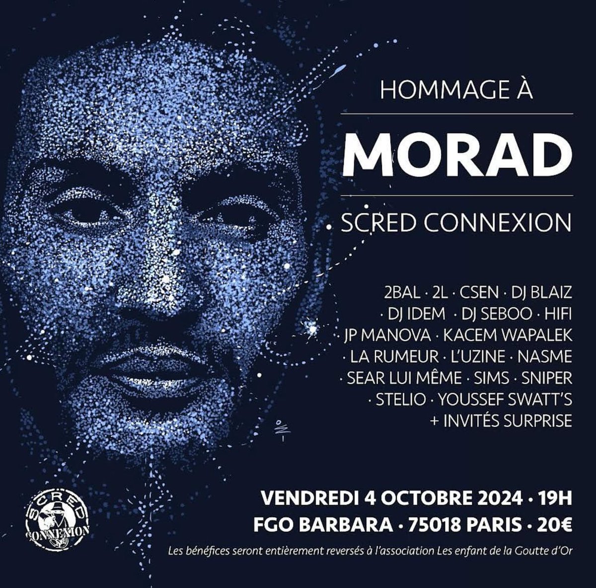 Binza_O's tweet photo. Si vous êtes sur #Paris vendredi ! Grosse force à la #ScredConnexion Family ! Bèsbar tu connais le boulevard. https://t.co/mKof5U8vih