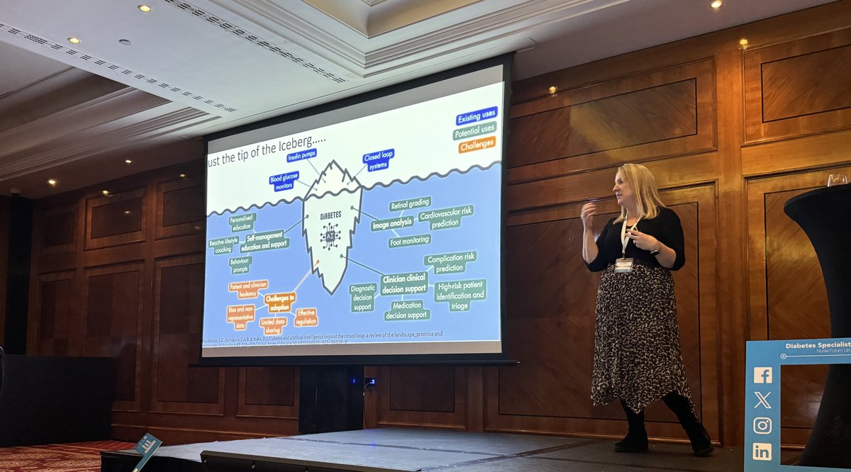 DSNforumUK (@dsnforumuk) on Twitter photo Fantastic session on AI technology in diabetes from <a href="/DrAliLumb/">Alistair Lumb</a> & <a href="/geraldinegallen/">Geraldine Gallen</a> from the <a href="/DTN_UK/">Diabetes Technology Network UK DTN-UK</a> ! 🤖
#DSNF24 Fantastic session on AI technology in diabetes from <a href="/DrAliLumb/">Alistair Lumb</a> & <a href="/geraldinegallen/">Geraldine Gallen</a> from the <a href="/DTN_UK/">Diabetes Technology Network UK DTN-UK</a> ! 🤖
#DSNF24
