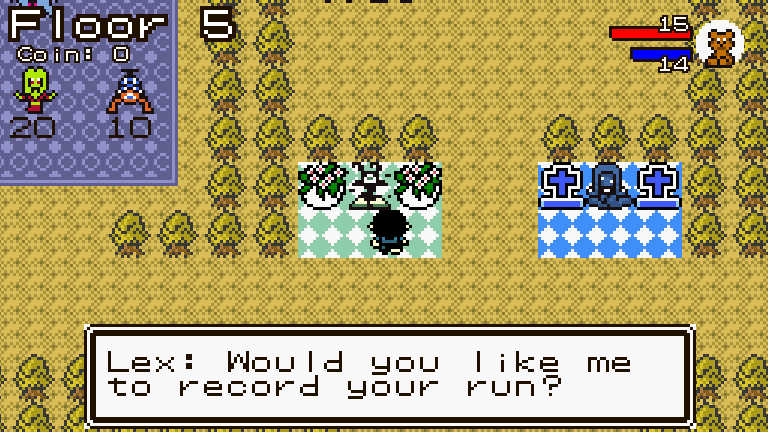Added some miscellaneous stuff this week to Rouge Tamers. 
Some extra flourishes to the Breeding menu, little health potions on the overworld that'll heal your party, a game over screen, and a way to save and quit during runs.

#monstertamer // #gamedev // #roguelite