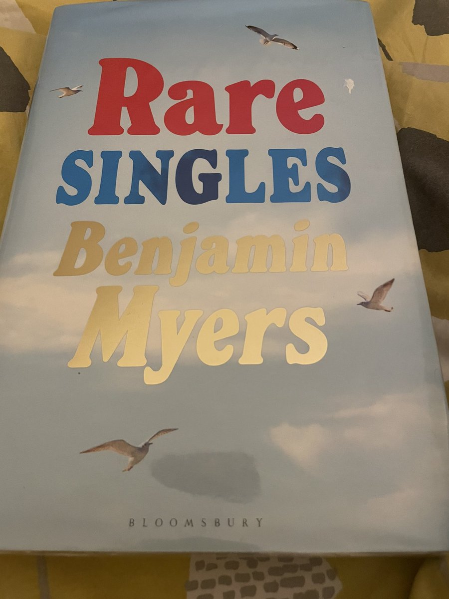 Whoop! Made it to the top of the <a href="/nylibraries/">North Yorkshire Libraries</a> reservation list so I’m getting stuck into <a href="/BenMyers1/">Ben Myers</a> new book. 😀 love getting the “your book is ready to collect” text 😍