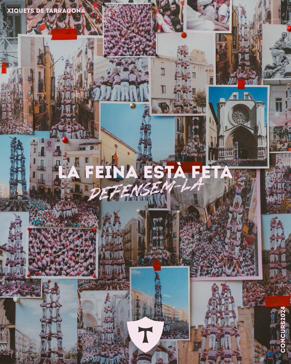 La feina feta és el nostre orgull.
Cada assaig, cada prova, cada castell.
Ara, tenim la fam de defensar tot el que hem construït.
Ara, CONCURS!

#matalasserament #xiquetsdetarragona #castells <a href="/concurscastells/">Concurs de Castells</a>
