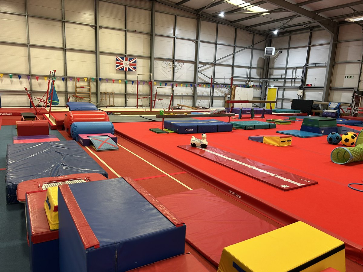 NeilMoulster's tweet photo. Thanks to Solent Gymnastics Club for showing us their new dedicated gymnastics facility today.  #clubcapital @BritGymnastics @Sport_England @SportingAssets https://t.co/hYR1G3mMqg