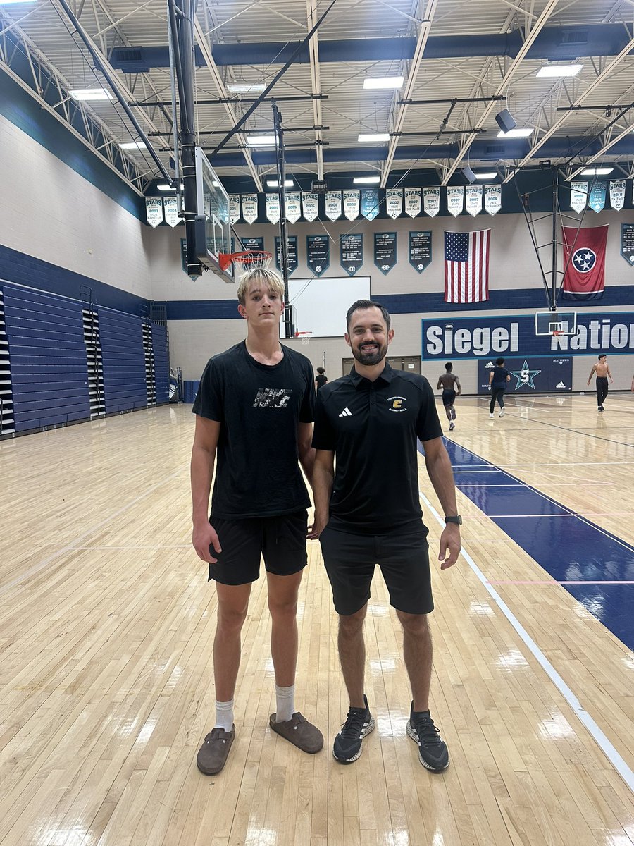 Thank you to <a href="/LoganDahms14/">Logan Dahms</a> at <a href="/GoMocsMBB/">Chattanooga Basketball</a> for coming to my open gym today!