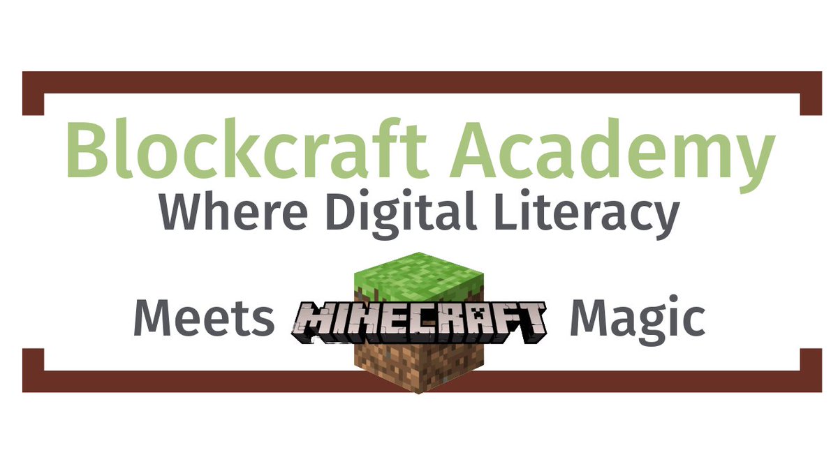📢WCDSB Educators, have you heard?
<a href="/cleverlike/">Cleverlike Studios</a> will be running <a href="/Minecraft/">Minecraft</a>🟩 Digital Literacy workshops for Gr. 1-8 on #DigitalCitizenDay (Oct 23)! 
Check out system announcement (bit.ly/3Y5p6BV), and register today!
#WCDSBInnovates
#TransferableSkills #DigitalLiteracy
