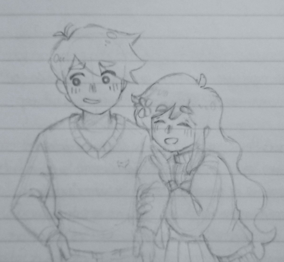 Stephany_2703_'s tweet image. Omocat make them canon pretty please