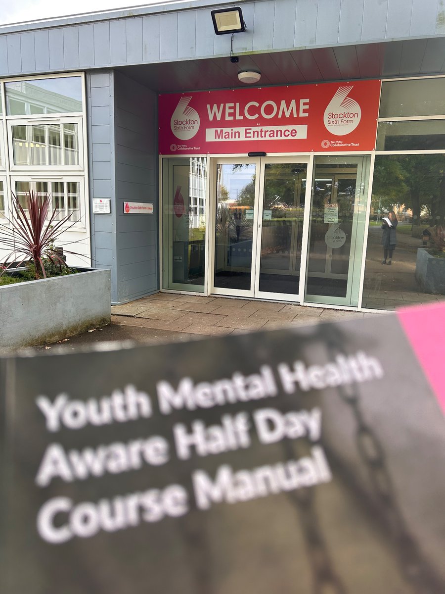 Lovely day with the students <a href="/StocktonSFC/">Stockton Sixth Form</a> exploring #YMHFA skills with <a href="/EveryChildNENC/">NENC Child Health & Wellbeing Network</a> <a href="/NENC_NHS/">North East and North Cumbria NHS</a> <a href="/MHFAEngland/">MHFA England®</a>  great conversations around supporting our friends with their mental health and wellbeing!