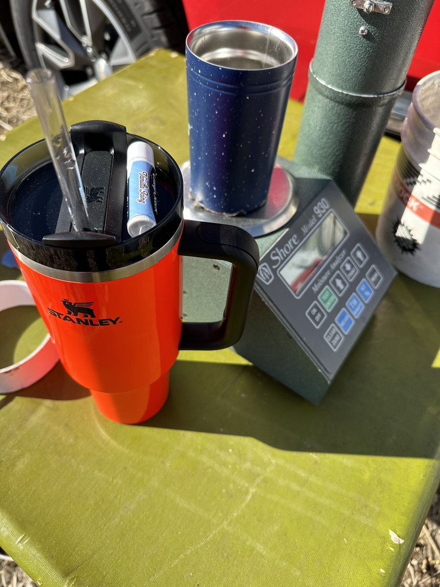 This time of year I measure humidity by the number of times I fill my water and apply chapstick. It’s a REALLY good drying day.