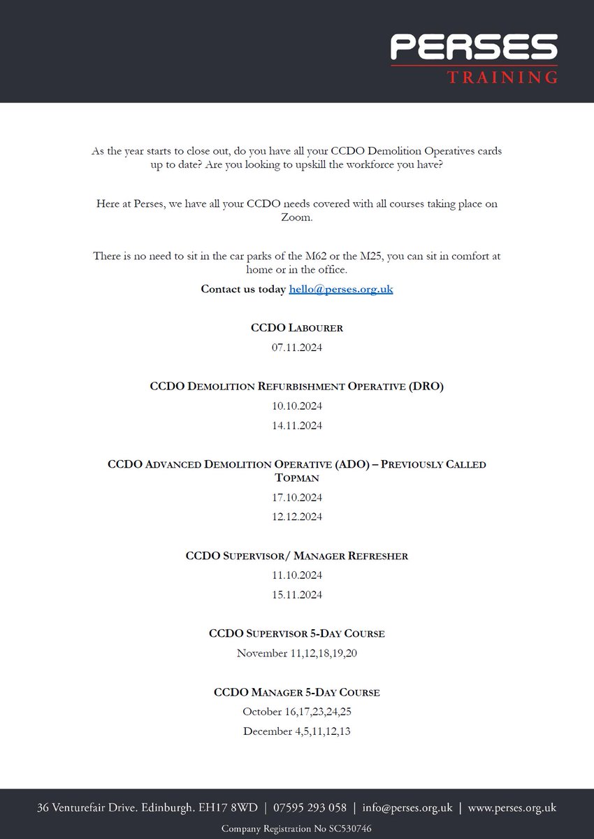 Perses Ltd tweet media