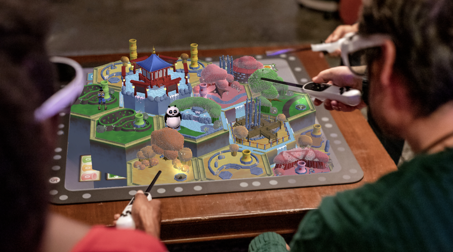 Just when you thought Moo Deng was cute and chaotic...  

You stumble cross this adorable oversized bamboo eating machine; that YOU have to care for!

Takenoko AR - Avail on Tilt Five: tiltfive.com/games/takenoko…

#AugmentedReality #MixedReality #gaming