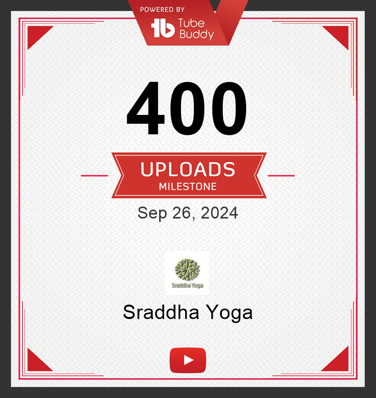 My channel reached the 400 Uploads Milestone! 🏆 via <a href="/TubeBuddy/">TubeBuddy</a>