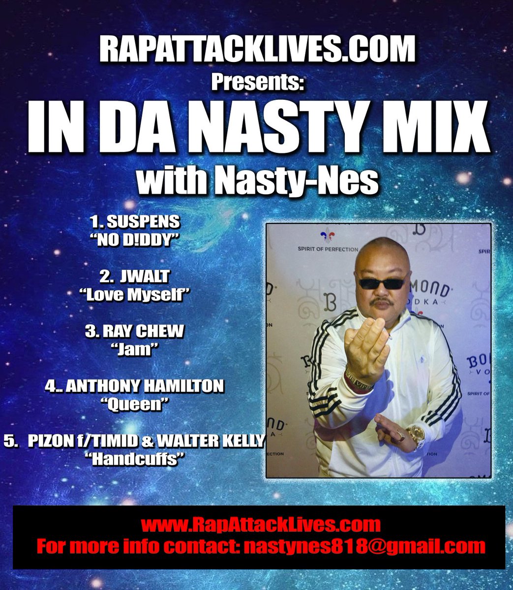 #RapAttackLives 
@suspensrecording 
@official.jwalt 
@jenboogie01 
@raychewlive 
@anthonyhamiltonofficial 
<a href="/scalavision/">Tom</a> 
@timidmc1