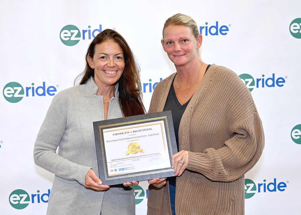 Morris Avenue was awarded gold recognition for the safe route to school program sponsored by EzRide. Now let’s spread this wonderful program back through Long Branch Schools!  <a href="/SafeRoutes_NJ/">Safe Routes_EzRide</a>