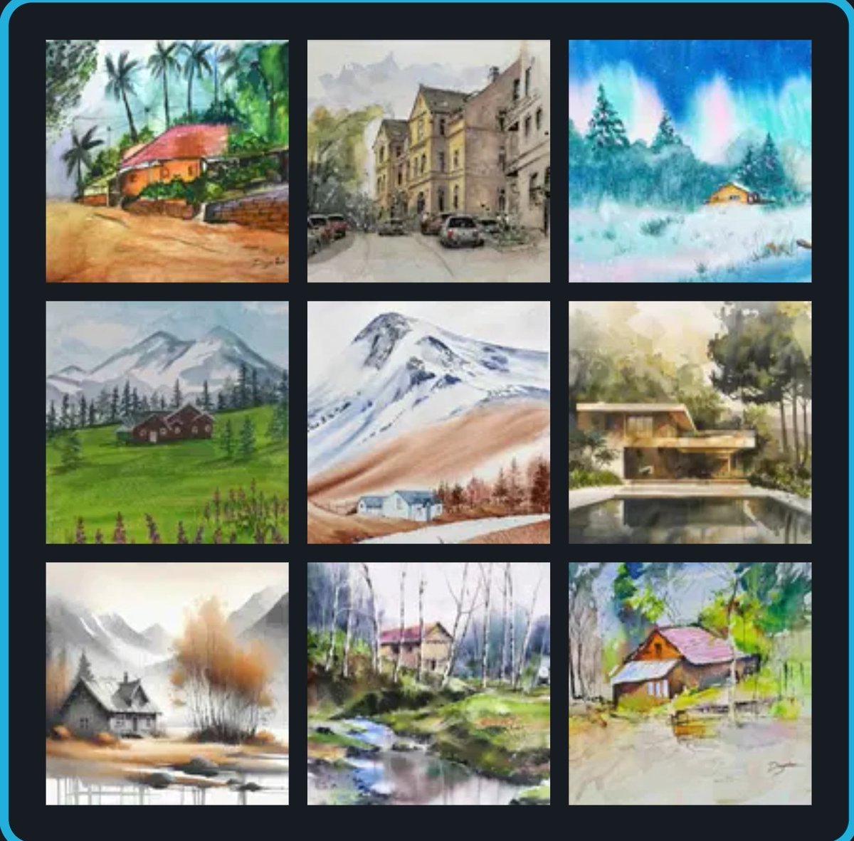 divya adusumalli (@divyaadusu27933) on Twitter photo I Have Just Curated a stack with the title "Nestled in Nature".
Do look at some of beautiful watercolor paintings by various Artists across the globe ♥️
<a href="/vitruveochain/">Vitruveo Blockchain</a> <a href="/techbubble/">Nik Kalyani (🎨🔴💜)</a> <a href="/CryptoP007/">Everything Vitruveo</a>
<a href="/1yearmission/">1yearmission</a>
❤️
stack.vitruveo.xyz/grid/172790088…
#Vitruveo #VTRUSuite I Have Just Curated a stack with the title "Nestled in Nature".
Do look at some of beautiful watercolor paintings by various Artists across the globe ♥️
<a href="/vitruveochain/">Vitruveo Blockchain</a> <a href="/techbubble/">Nik Kalyani (🎨🔴💜)</a> <a href="/CryptoP007/">Everything Vitruveo</a>
<a href="/1yearmission/">1yearmission</a>
❤️
stack.vitruveo.xyz/grid/172790088…
#Vitruveo #VTRUSuite