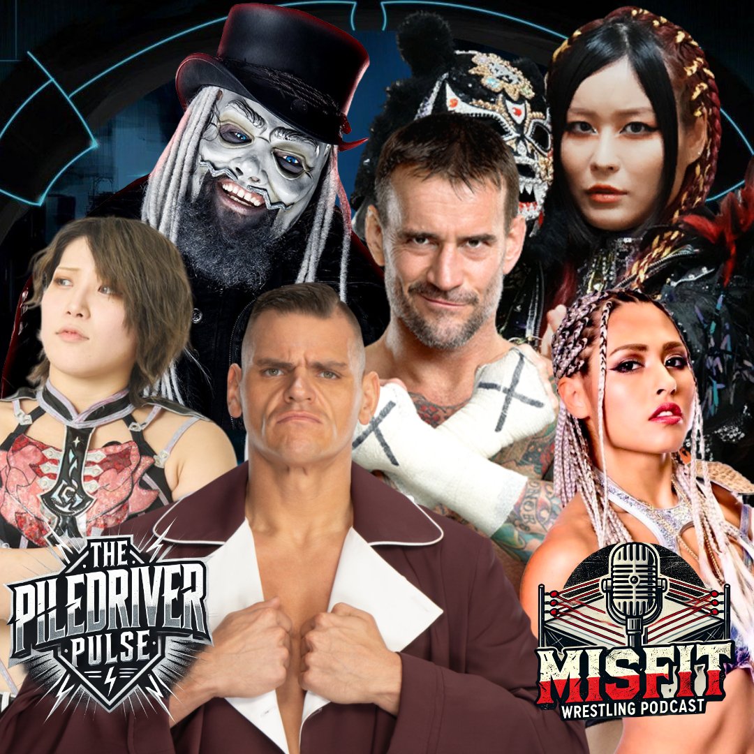 PiledriverPulse's tweet image. This is Misfit Wrestling Podcast;
I cover RAW, NXT and SmackDown during the week. Occasionally cover STARDOM when there is a big PPV
On Sundays, I do a show called Piledriver Pulse. On that show I cover AEW, NJPW and other news in the world of pro wrestling