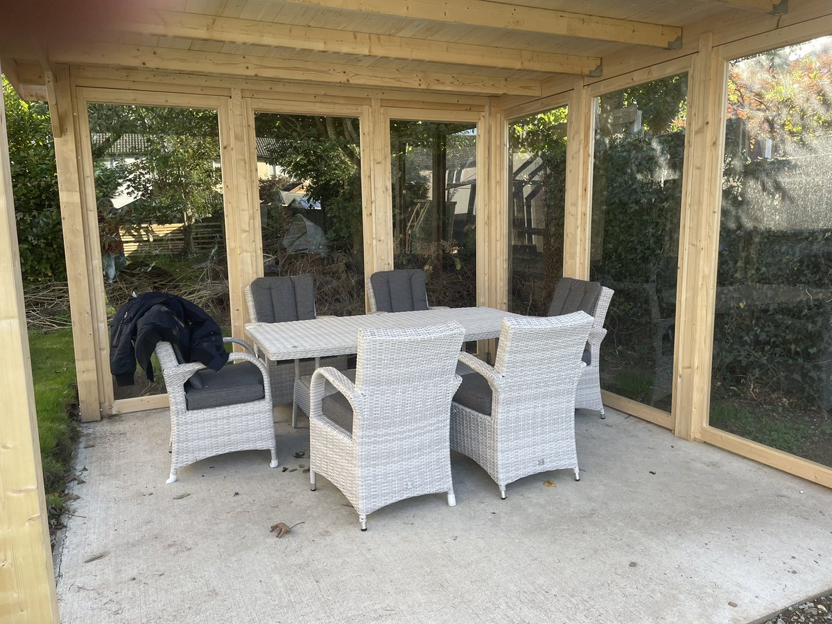 BBCDA1's tweet image. Delighted to add more community facilities in Ballycanew Resource Center. A new greenhouse with shelving and potting area with raised beds and a pergola with rattan furniture as part of the integration fund @GoreyGuardian @wexfordcoco @CoWexfordPPN @Wexford_Weekly @CoWexChamber