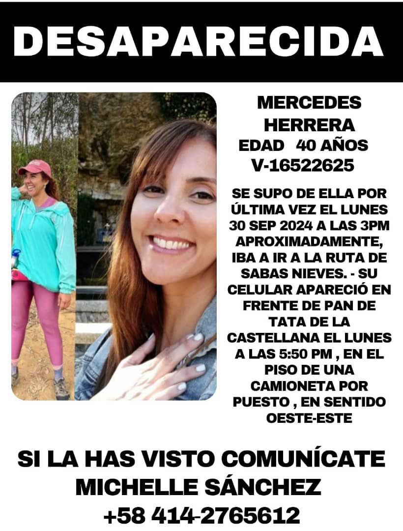 #desaparecida #Caracas