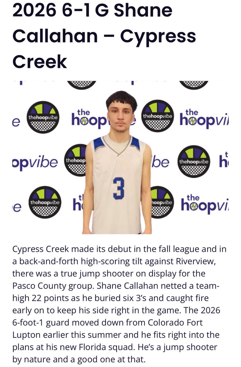 Thank you <a href="/thehoopvibe/">ᴊᴀᴋᴇ ᴘᴇʀᴘᴇʀ</a> <a href="/CoyotesHoops/">Cypress Creek Boys Basketball</a>