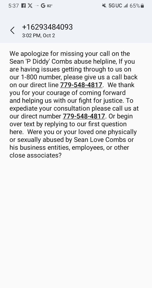 Charislovess's tweet photo. Them people texted me from the Puff "abuse" hotline... https://t.co/a1Lan0V9tY