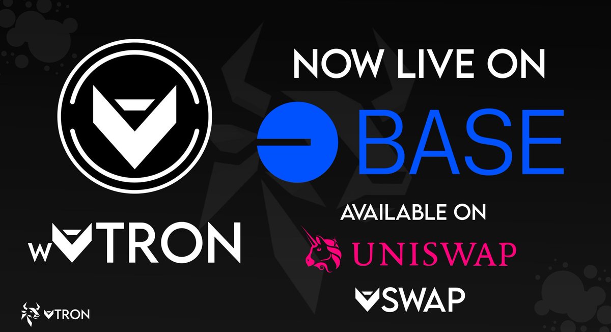 ATRON (@atronprotocol) on Twitter photo ๐ฃ wATRON Expansion! ๐
๐ต wATRON is LIVE on BASE! ๐ต
Chain: <a href="/base/">Base</a>
DEX: <a href="/Uniswap/">Uniswap Labs ๐ฆ</a>
Pair: $ETH
Join our community to learn more โฌ๏ธ
t.me/atronprotocol
#base #atron #bullish #babydoge #ETH #BNB #SHIB #DOGE #HamsterKombat #btc #satoshi #arbitrage #solana #bullrun #crosschain ๐ฃ wATRON Expansion! ๐
๐ต wATRON is LIVE on BASE! ๐ต
Chain: <a href="/base/">Base</a>
DEX: <a href="/Uniswap/">Uniswap Labs ๐ฆ</a>
Pair: $ETH
Join our community to learn more โฌ๏ธ
t.me/atronprotocol
#base #atron #bullish #babydoge #ETH #BNB #SHIB #DOGE #HamsterKombat #btc #satoshi #arbitrage #solana #bullrun #crosschain