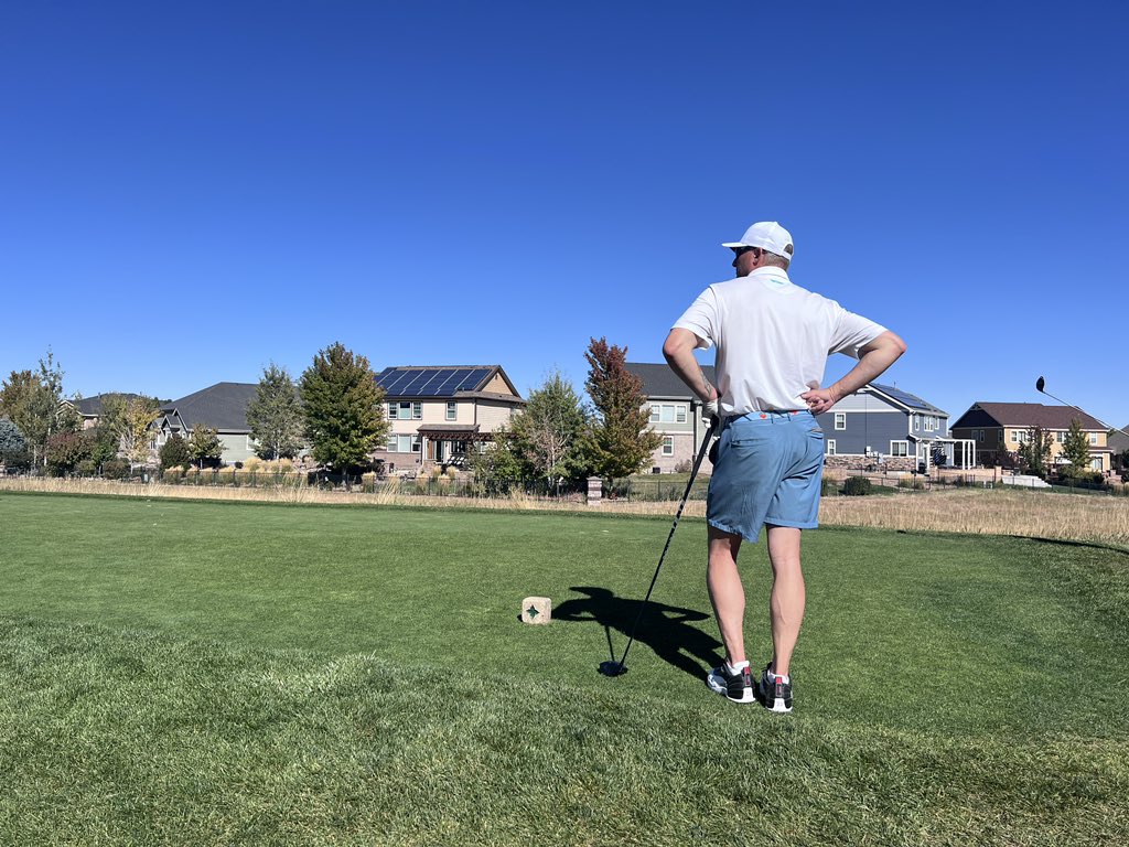 Hump day golf!!! 💚