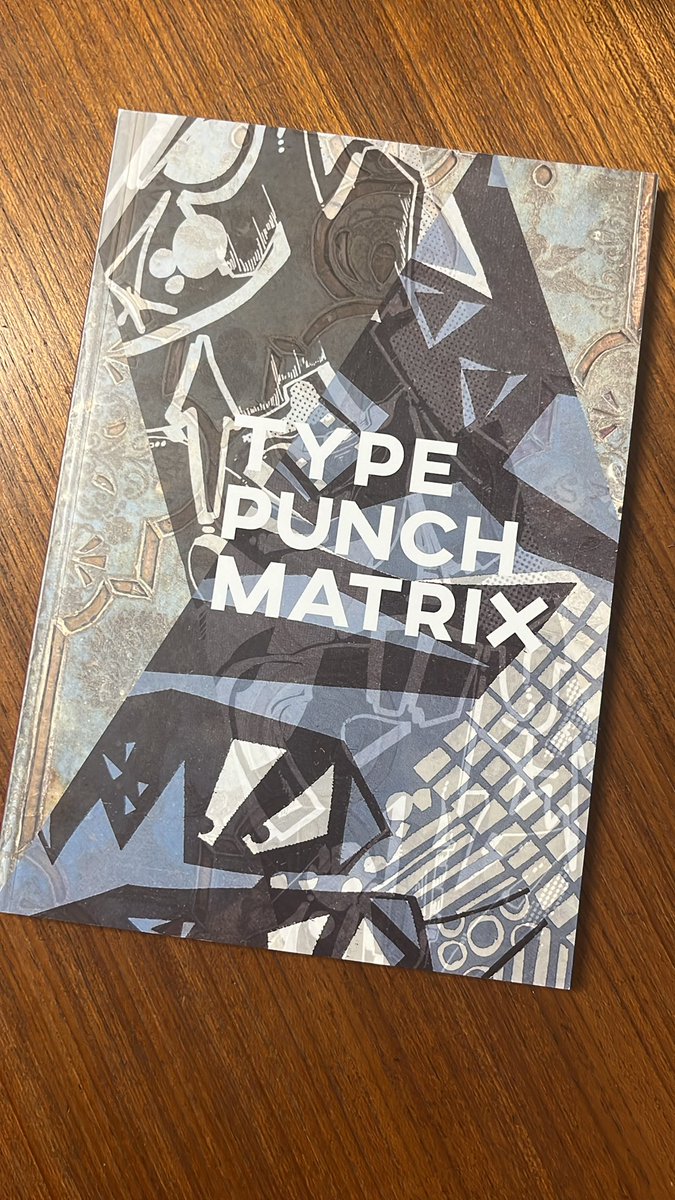 typepunchmatrix's tweet image. Dropping soon.
