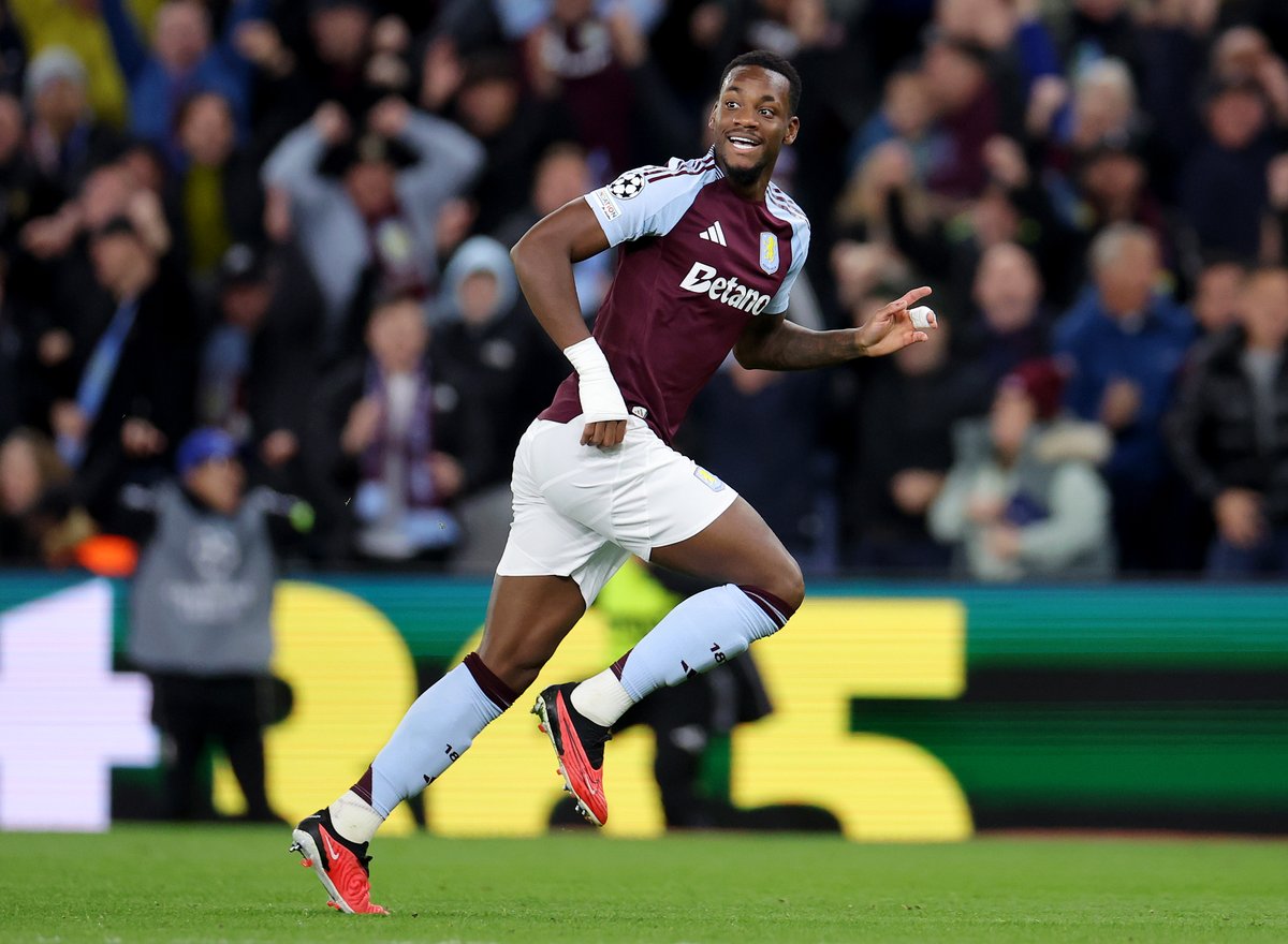 ⚽️Ingresó a los 62' vs. West Ham. Convirtió.
⚽️Ingresó a los 61' vs. Leicester. Convirtió.
⚽️Ingresó a los 69' vs. Everton. Convirtió.
⚽️Ingresó a los 62' vs. Wolverhampton. Convirtió.
⚽️Ingresó a los 69' vs. Bayern Múnich. Convirtió.

Jhon Durán 🇨🇴, revulsivo de RECONTRA lujo.