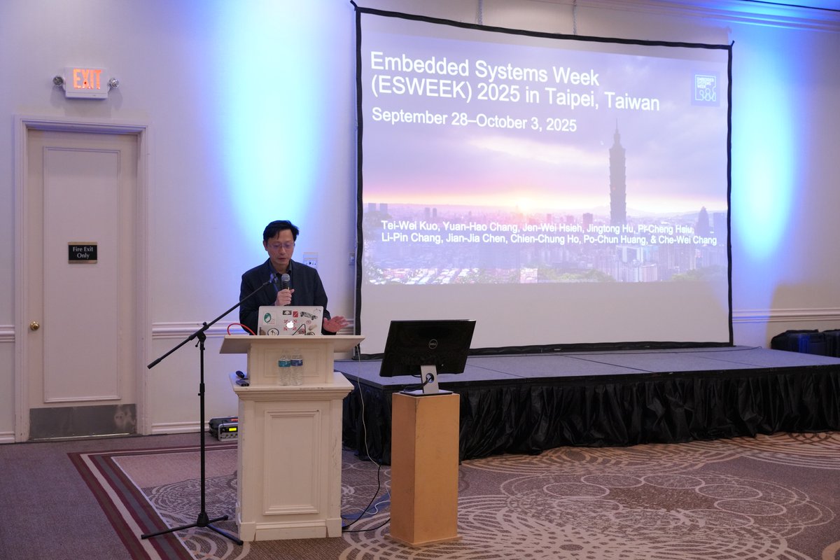 AcmSigbed's tweet image. 3rd day ESWEEK2024