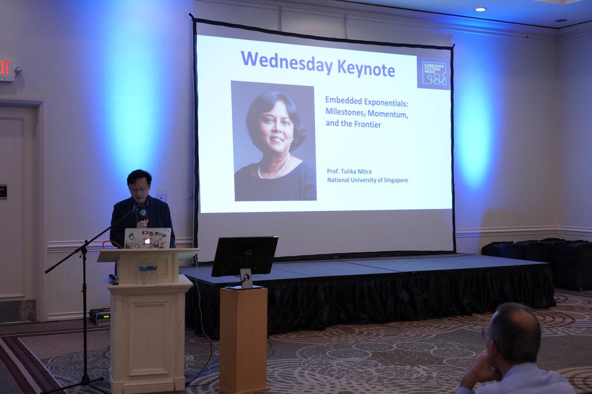 AcmSigbed's tweet image. 3rd day ESWEEK2024
