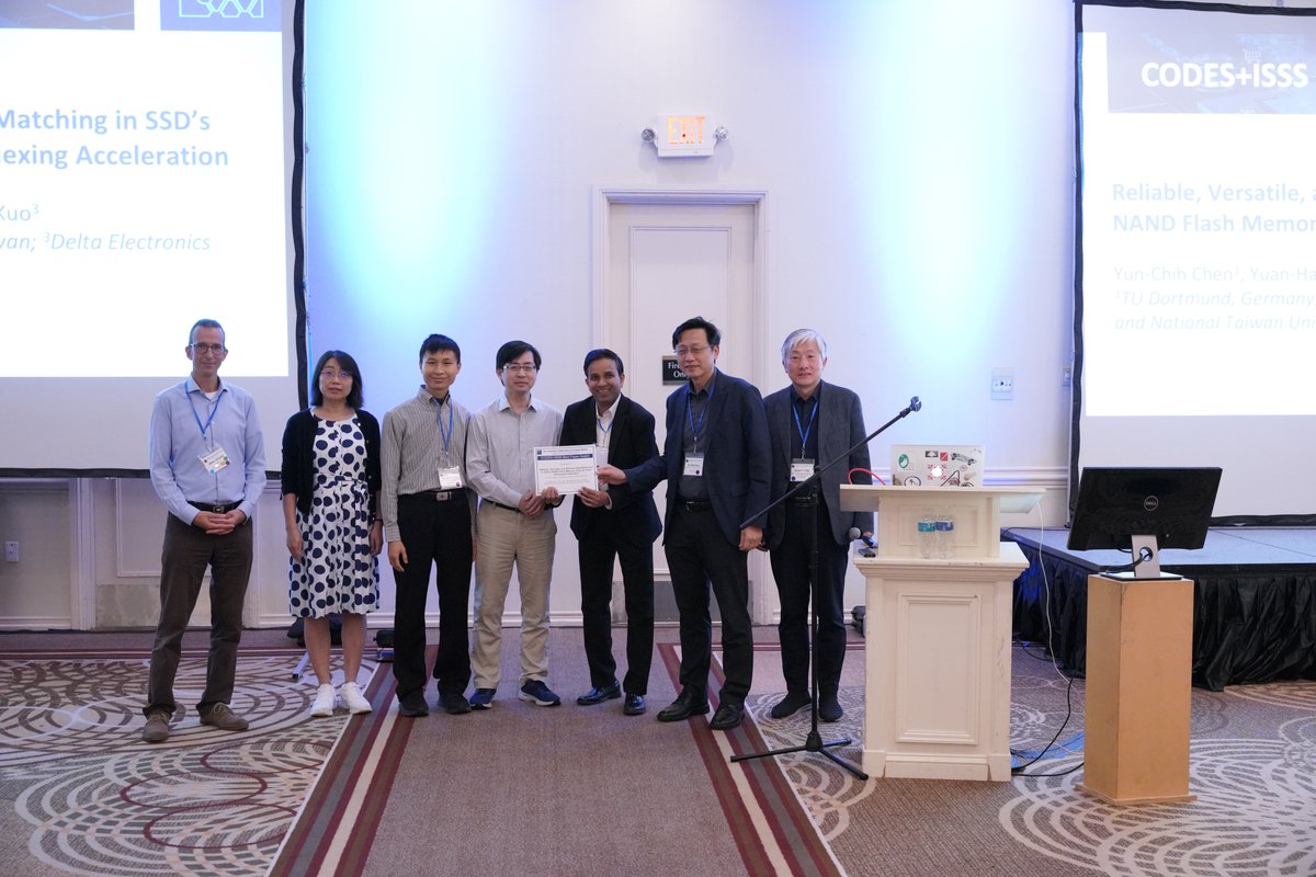 AcmSigbed's tweet image. Congratulations to best paper awardees!