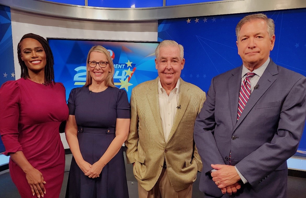 Just finished recording the #Commitment2024 #Exclusive (and very ... lively) debate with <a href="/JohnMorganESQ/">John Morgan</a>  and #DrJessicaSpencer on #Amendment3 #RecreationalMarijuana with <a href="/GregFoxWESH/">Greg Fox</a> 
It will air Oct. 11th @ 8p on <a href="/WESH/">WESH 2 News</a> #MustSeeTv