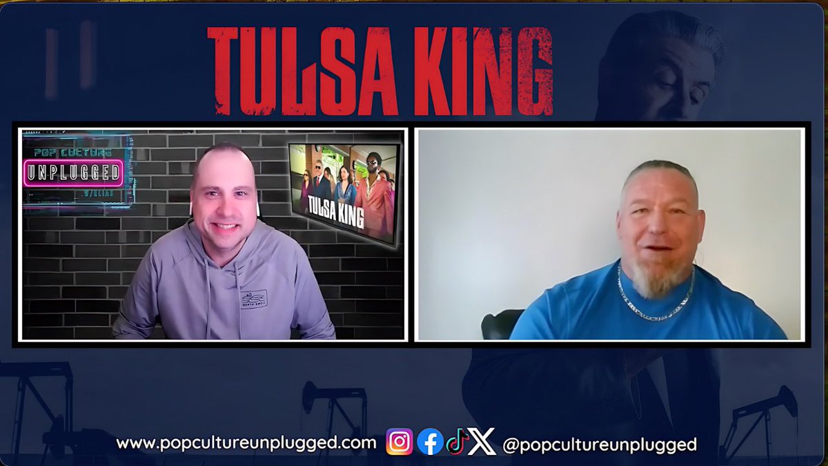 PopCultureUnplg's tweet photo. Mike 'Cash Flo' Walden on Playing Bigfoot in Tulsa King Season 2 &amp; working with Stallone @CashFloWrestler #tulsaking 

Watch here 👇
https://t.co/opKu45Dloq https://t.co/ilxR9oS3t3